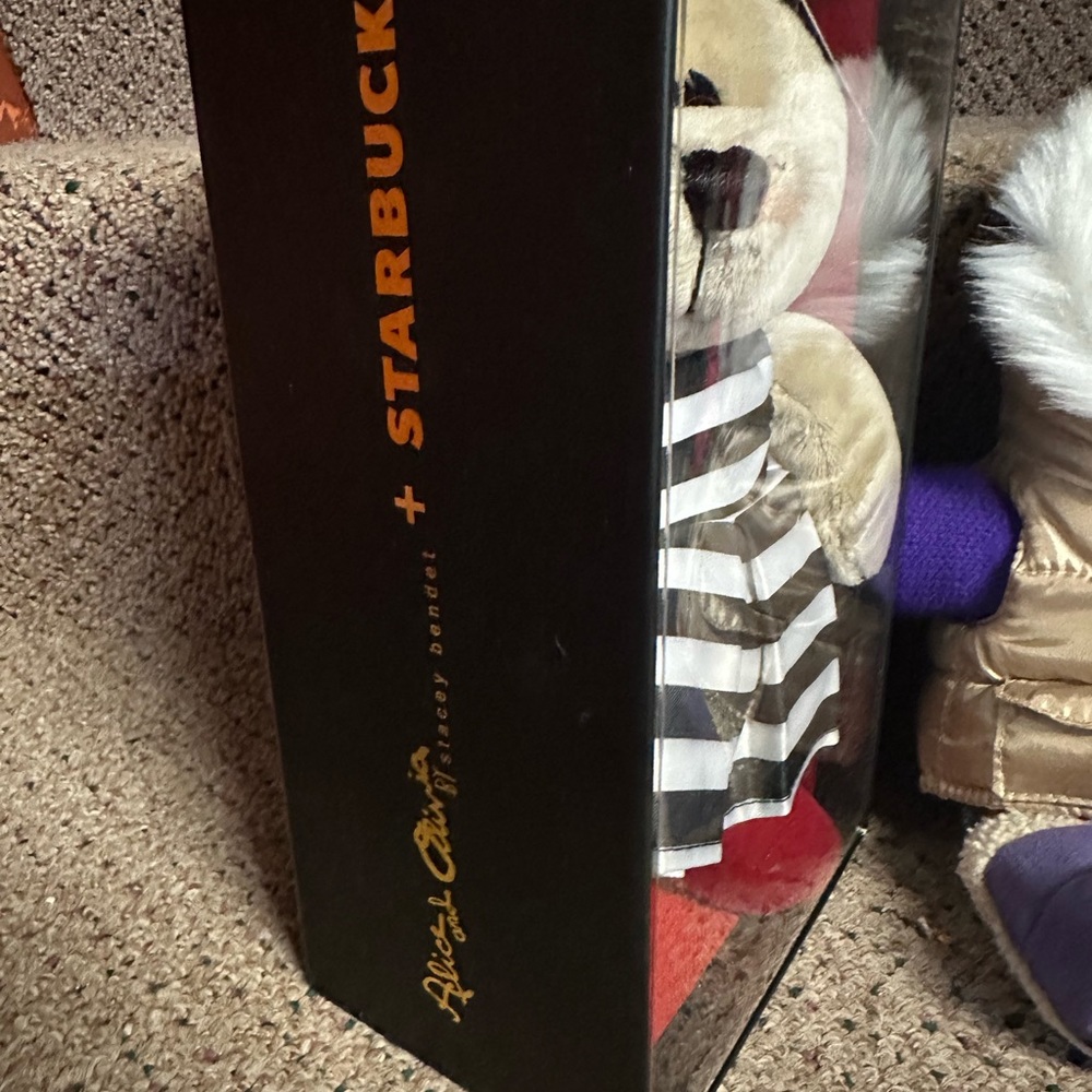 Starbucks stuffed bears
